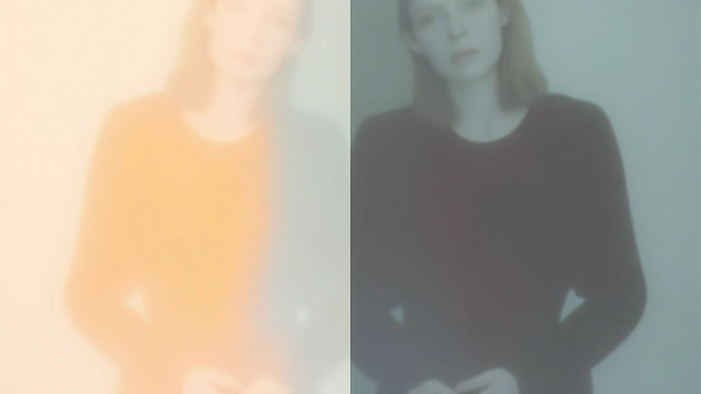 Exemple de contraste de couleurs haute lisibilité sur interface d'animation avec texte blanc sur fond foncé